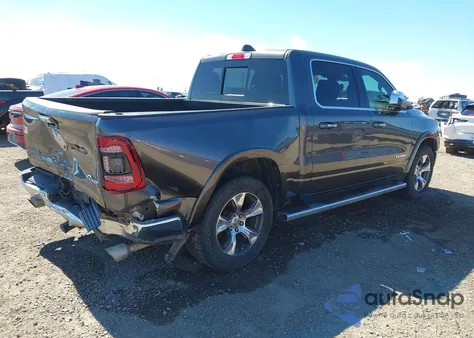 2020 Ram 1500 Laramie 4X4 5'7 Box из США, поврежденный, VIN 1C6SRFJT8LN265998